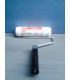 25cm Epoxy Antispat roller fijn vilt met houder